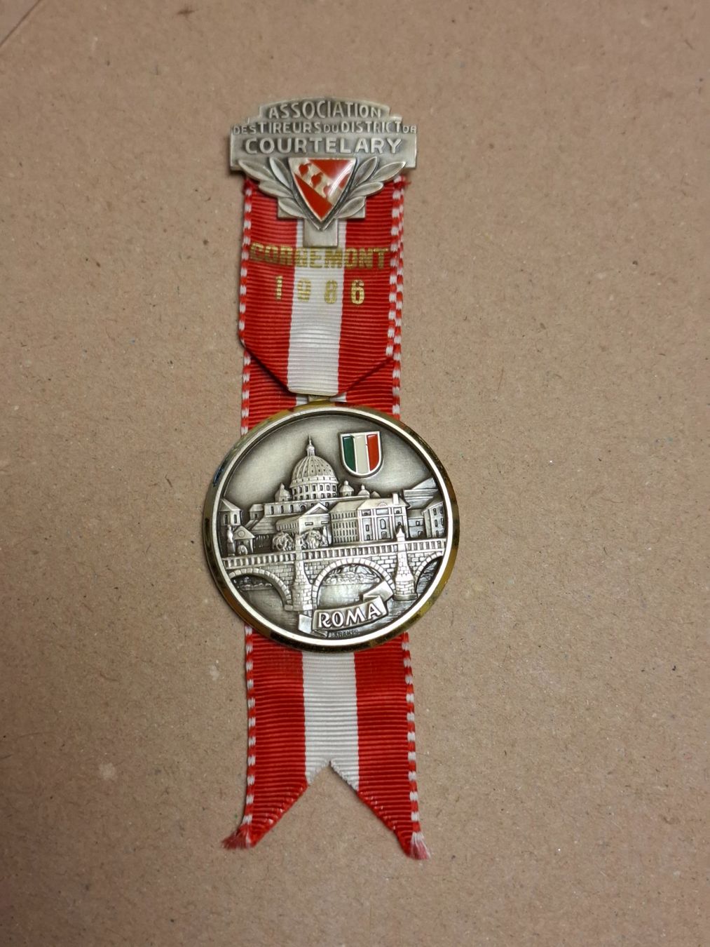Medaillen: Roma 1986 (A301) – Gebraucht aus Schwanden GL von Suvorov 3