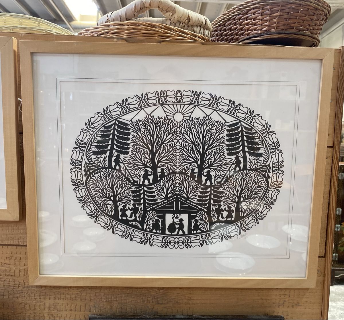Gemälde: Découpage David Regez  – Gebraucht aus Marly von Tchatcho01