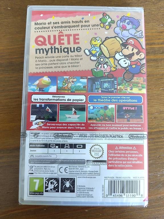 Nintendo Spiele: NEU - Paper Mario: Die Legende vom Äonentor - NEU – Neu und originalverpackt aus Wohlen AG von gnabbr 1