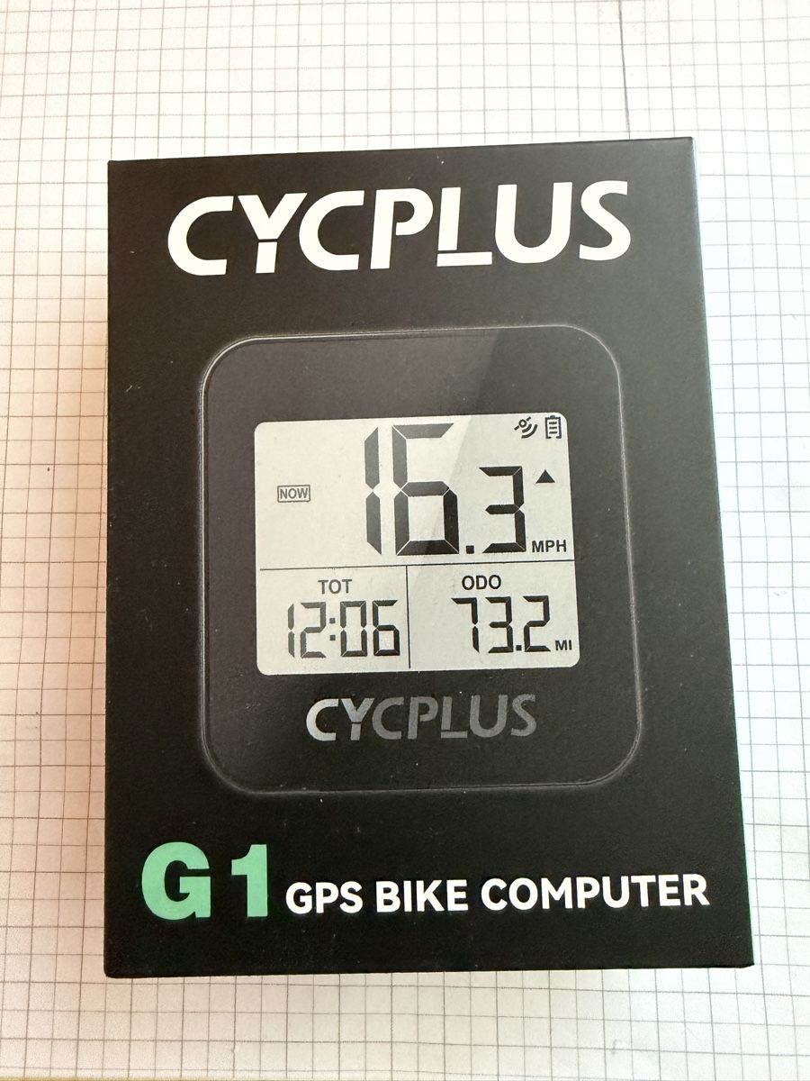 Pièces détachées: CYCPLUS G1 GPS Bike Computer Neuware – Neuf avec emballage d'origine à Zollbrück par Badi00