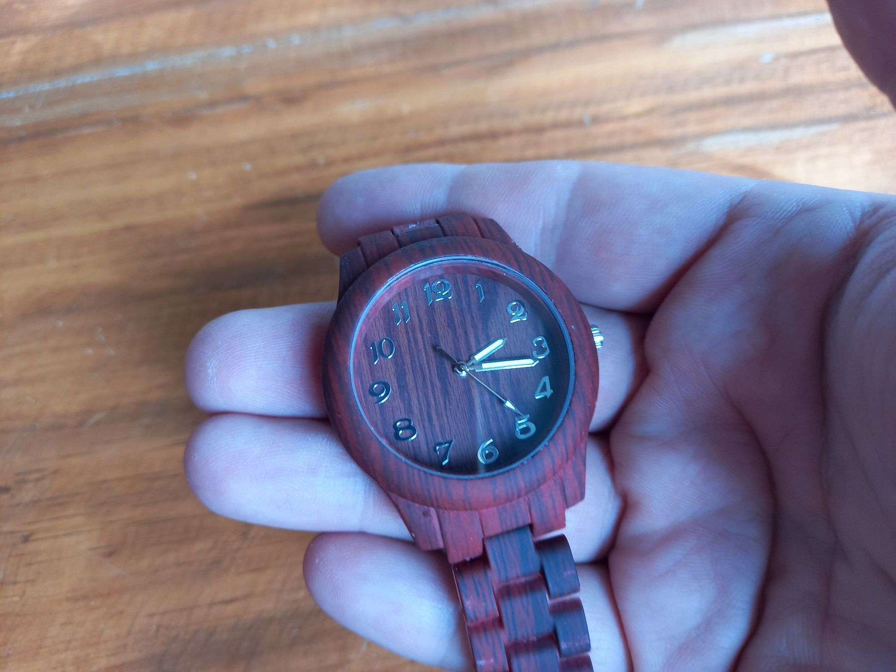 Orologi: Bamboo Holzuhr einzigartiges Design – Nuovo e nell'imballaggio originale da Lausanne venduto da WATCH-WORLD 3