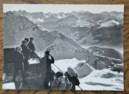 Lenzerheide, Blick v. Bergrestaurant 1966, n. Dübendorf