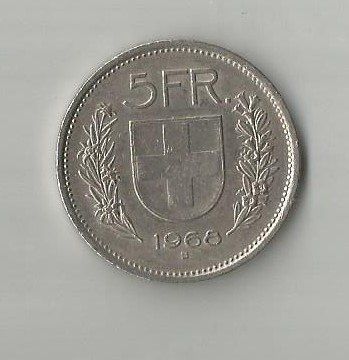 Tutti le monete: MÜNZE 5 FR1968 – Usato da Goldau venduto da sonnenblume036