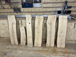 Holzbretter 120cm lang/ ca 3.8cm dick