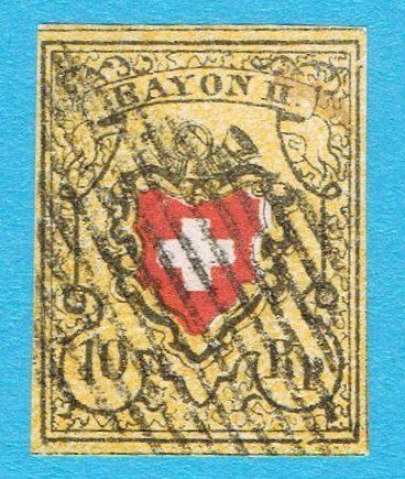 Tutti i francobolli: Rayon II T37 D LU – Usato da Biberstein venduto da Jura39