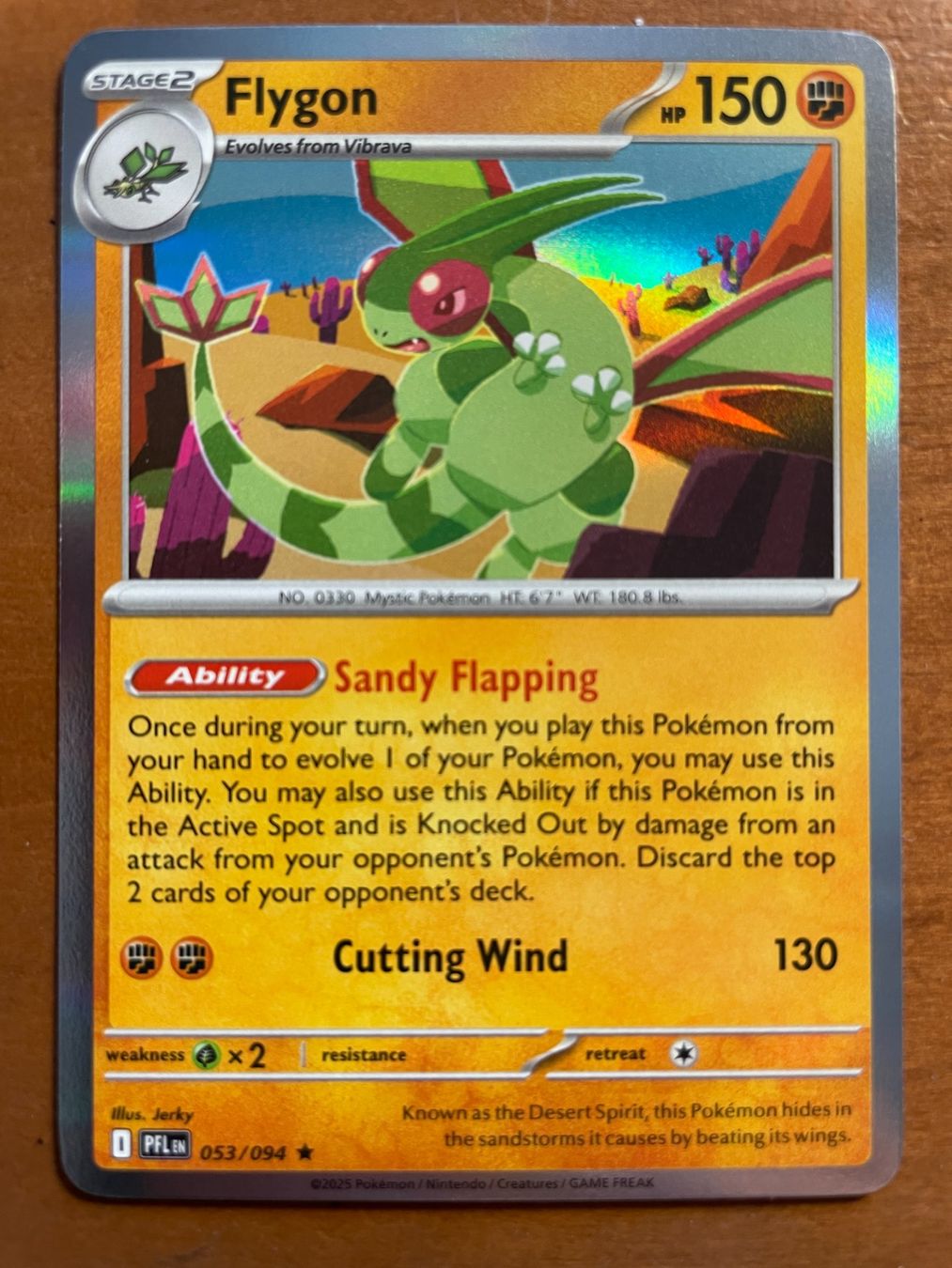 Pokémon Carte collezionabili: Pokemon Flygon Holo (Versand gratis) – Nuovo (secondo la descrizione) da Chur venduto da Angerson