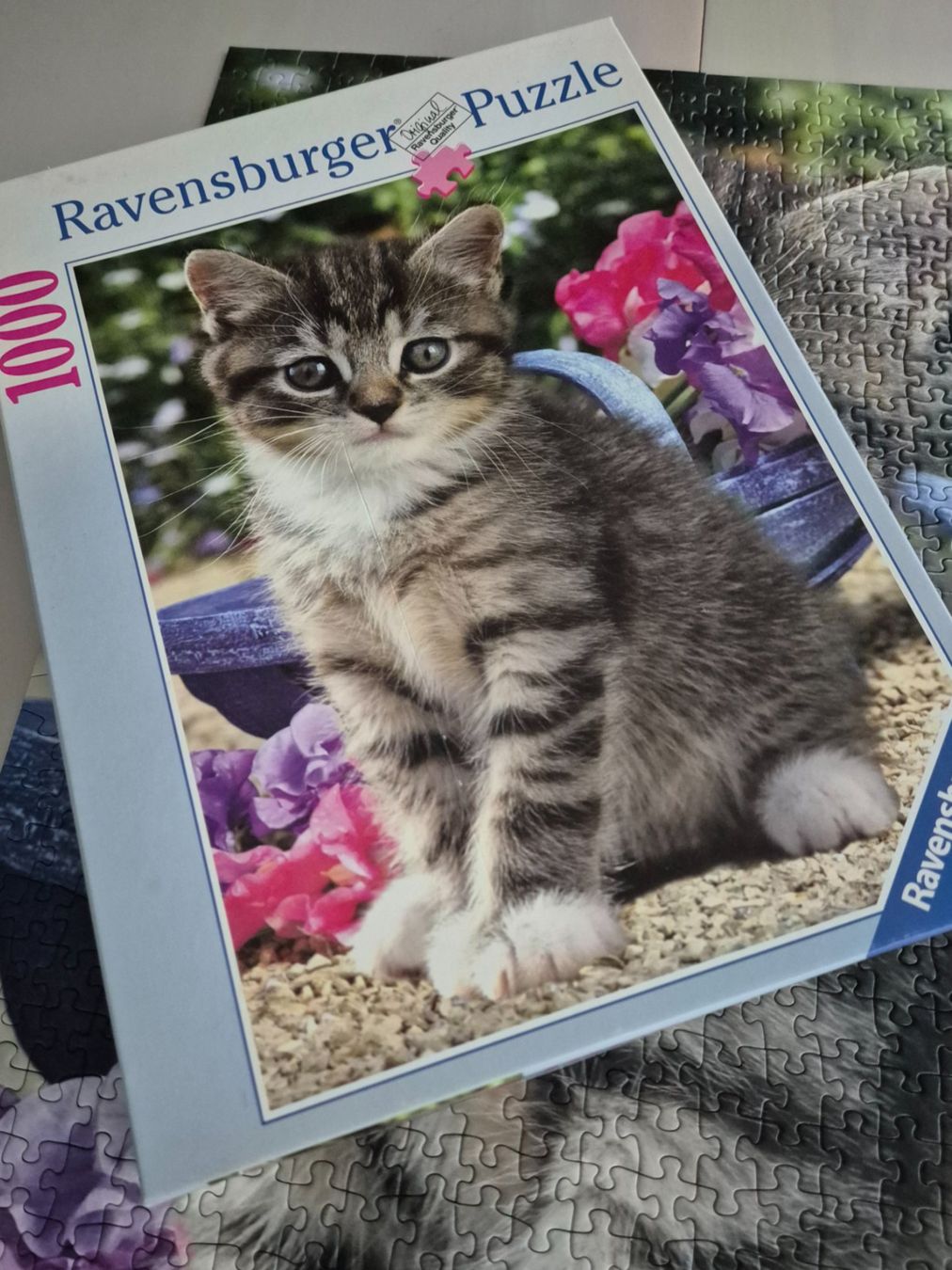 Ravensburger Puzzle: Katzen Puzzle, Ravensburger, 1000 Teile – Usato da Tecknau venduto da servus4492 1
