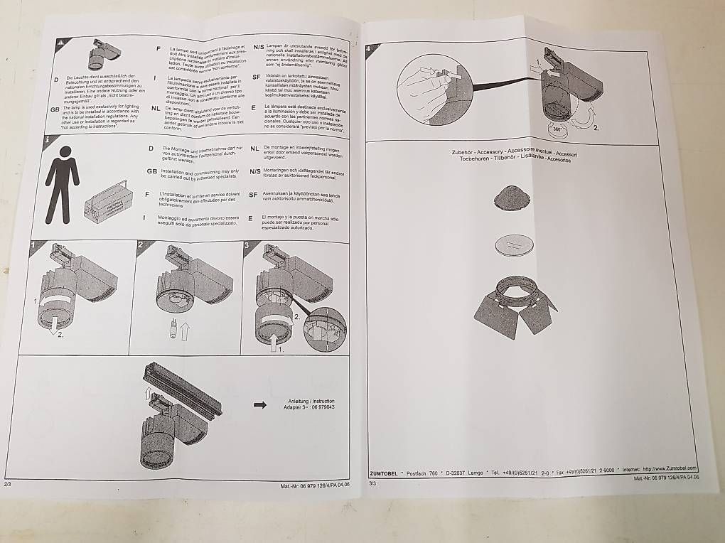 Lampadari & plafoniere: Deckenspots – Nuovo (secondo la descrizione) da Urdorf venduto da bochsler-ag 1