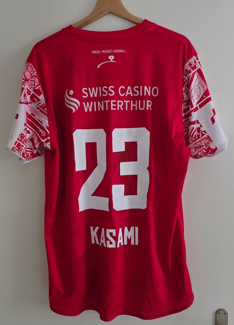 Leibchen & Hosen: FC Winterthur Home Trikot Saison 2025-2026 – Gebraucht aus Auw von VIMM-78 1