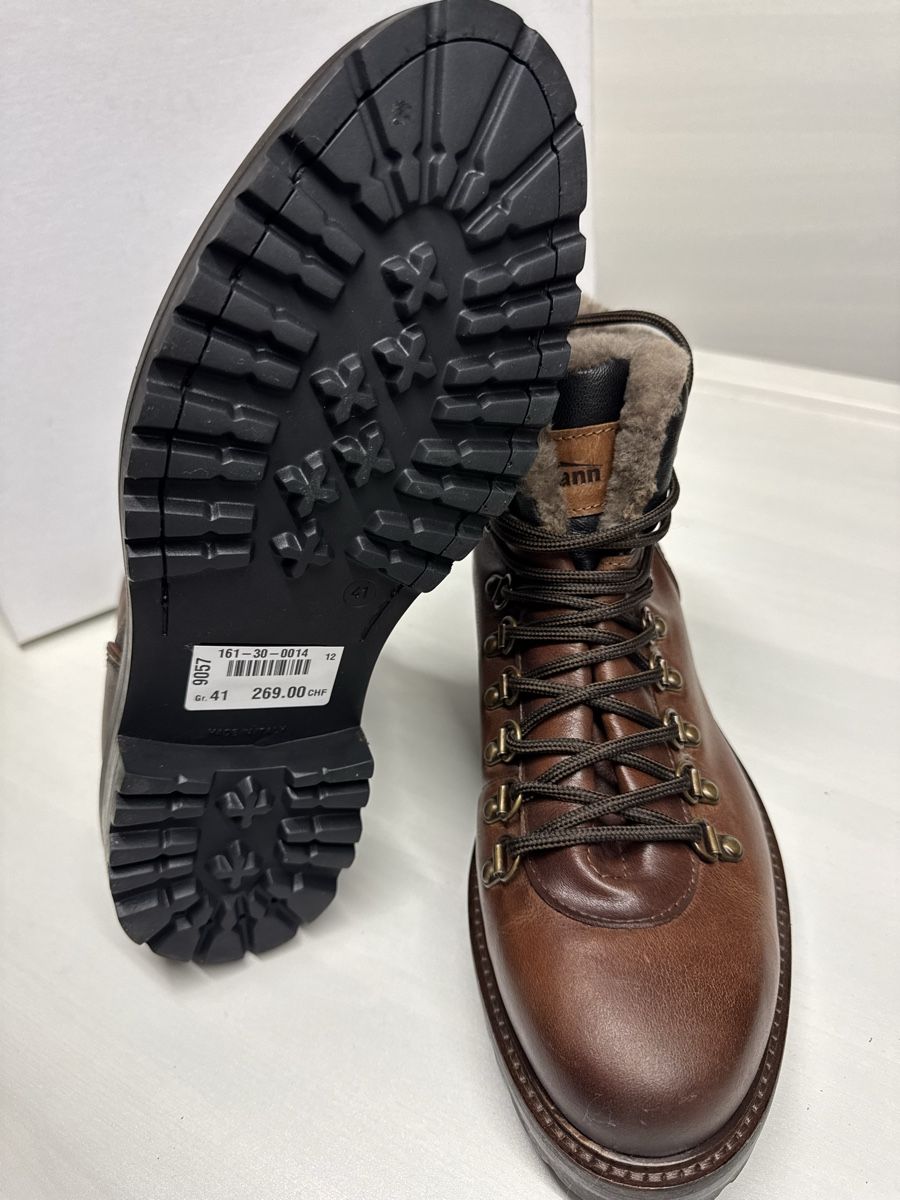 Scarpe da donna: Bottes Ammann cuir marron fourrées, taille 41, neuves – Nuovo e nell'imballaggio originale da Brügg BE venduto da Goob 8