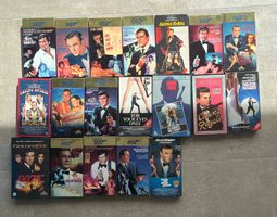 18 VHS - Collection James Bond 007