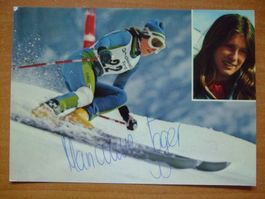 MARIANNE JAEGER (CH) SKISTAR AUTOGRAMMKARTE