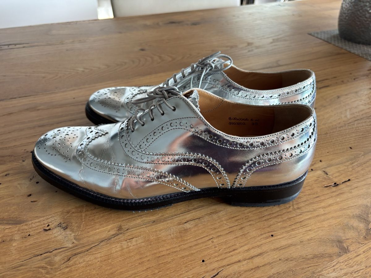 Church's Damenschuhe: CHURCH - Derbies Argent - 39 – Gebraucht aus Chardonne von teenyweeny 3
