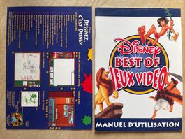 Manuel de jeu pour PC Best of et Dessinez c'est DISNEY