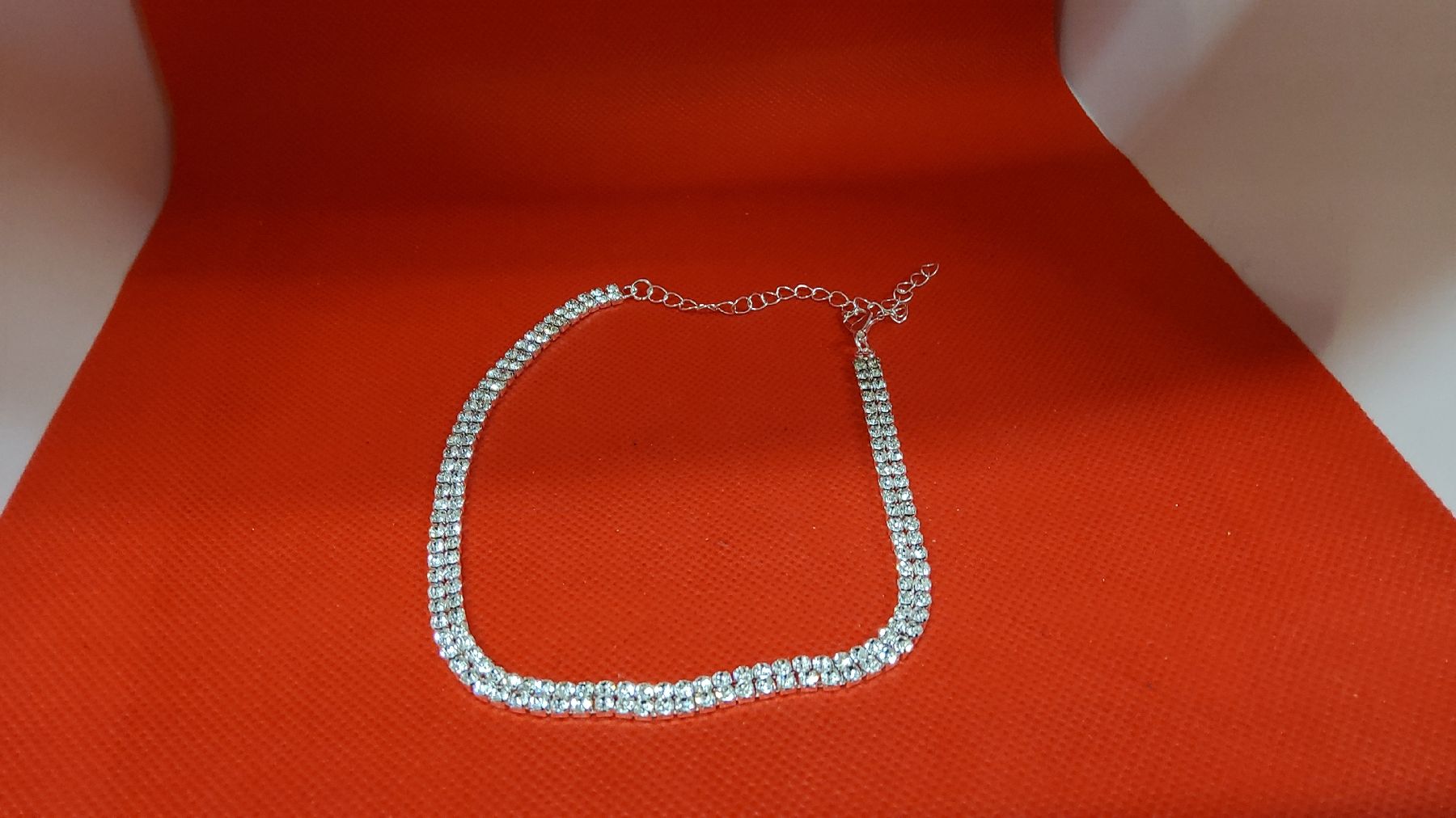 Catenine: Funkelnde Halskette mit Strasssteinen - Elegant – Nuovo e nell'imballaggio originale da Herisau venduto da Nluanalucas 2