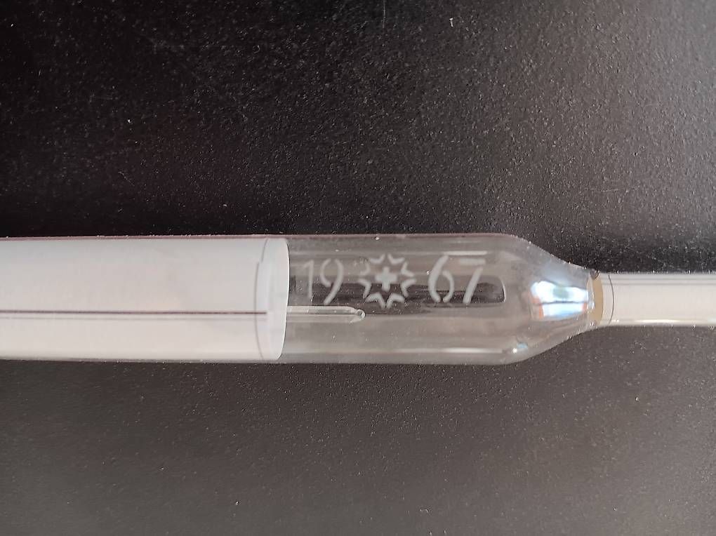 Sonstiges für Haushalt & Wohnen: Thermomètre ancien 1967 – Gebraucht aus Lausanne von Grabock 2