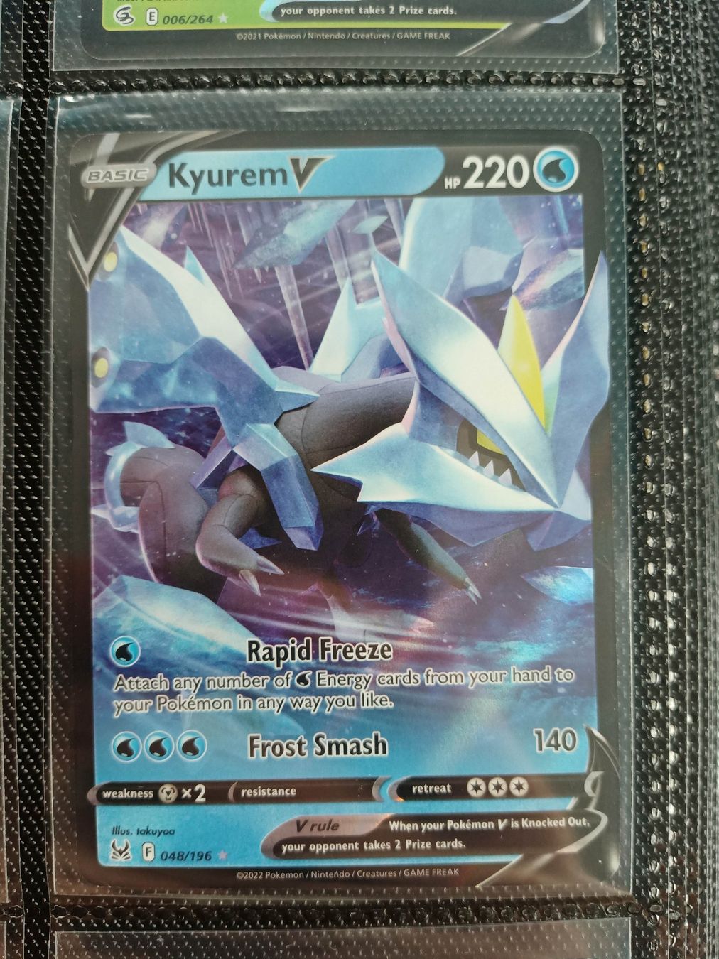Pokémon Sammelbilder & Trading cards: kyurem V – Gebraucht aus Altstätten SG von GGsGameshop