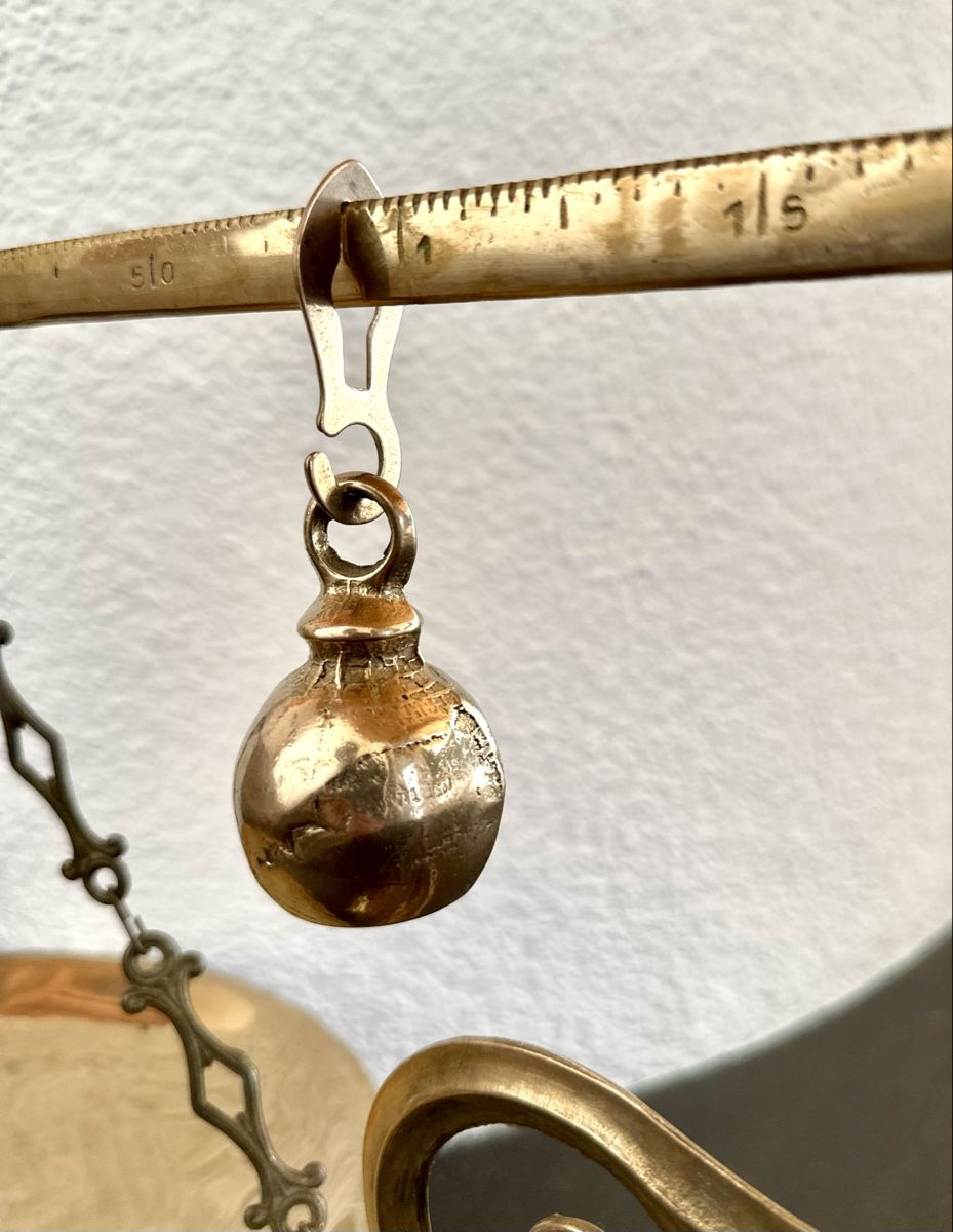 Bilance e pesi: Waage Messing Antik – Usato da Bern venduto da ACR12 3