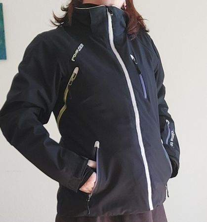 Skijacke Damen viele Taschen, Belüftungschlitze
