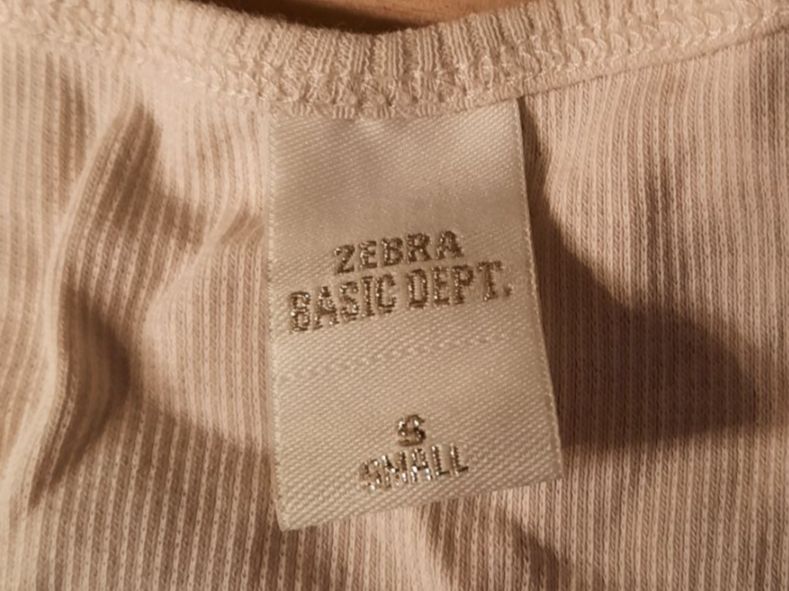 Zebra Top: Zebra Basic Dept. Top, Beige, Grösse S – Usato da Ibach venduto da urs_sl5h 2
