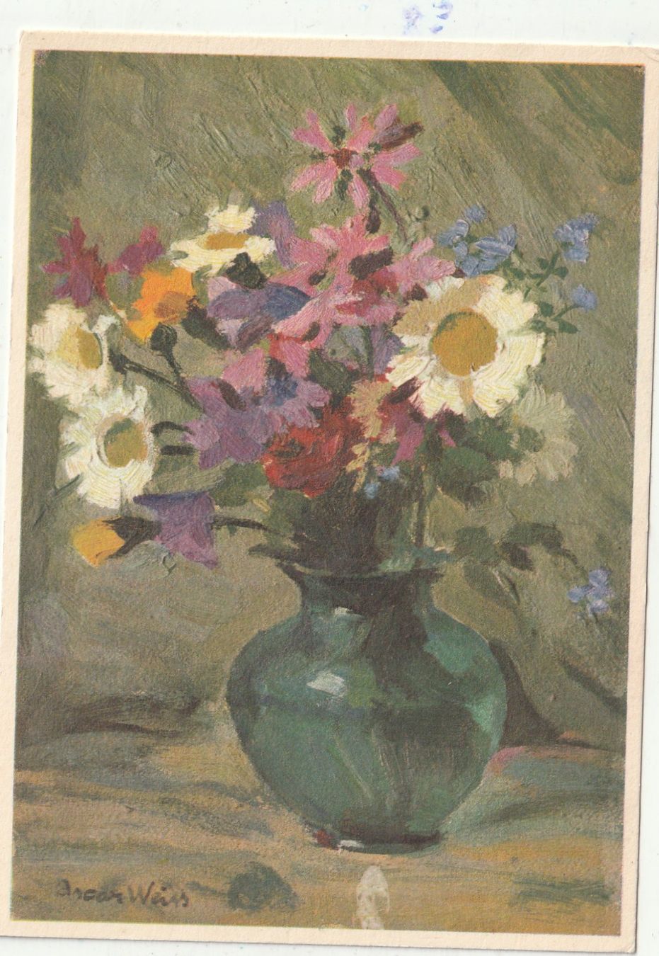 Cartes postales: Blumenkarte – D'occasion à Lumbrein par made02