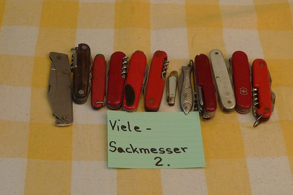 Coltelli tascabile: Viele-Sackmesser! 2. – Difettoso da Bern venduto da bn1640 2