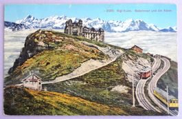 Rigi-Kulm, Nebelmeer und die Alpen