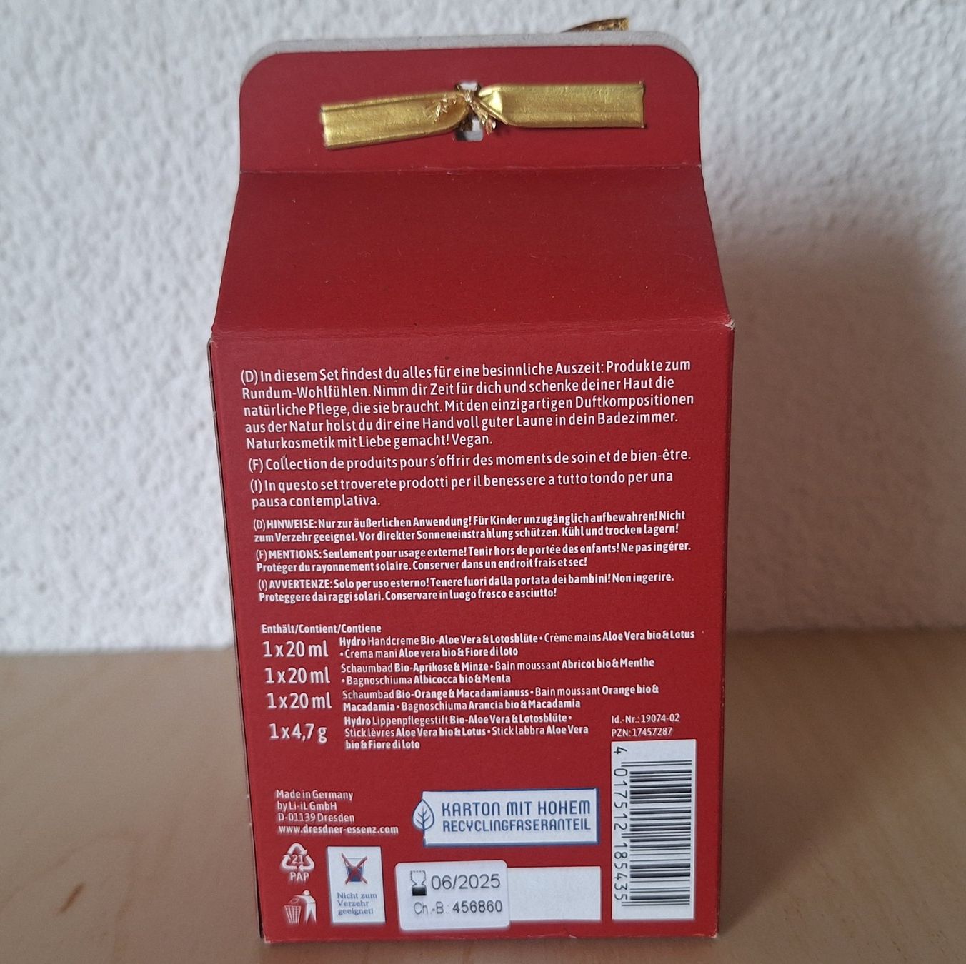 Altro per la cura del corpo: Dresdner Essenz Geschenkset Besinnliche Auszeit, NEU & OVP – Nuovo e nell'imballaggio originale da Worb venduto da geo_zbd8 2