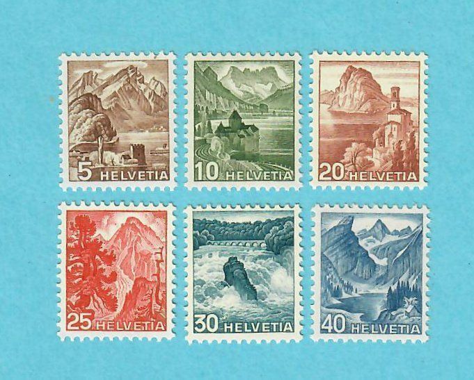 Tous les timbres: 1949 Markensatz Farbänderung ** – D'occasion à Bützberg par Die.6.a