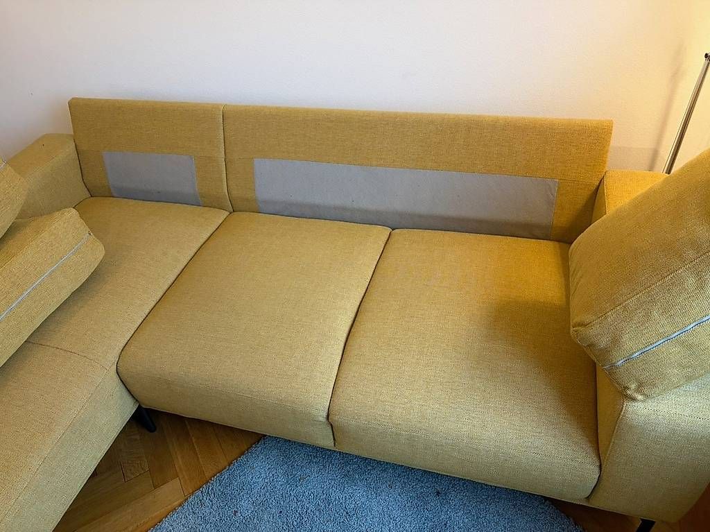 Livique Sofas: Ecksofa in Senfgelb – D'occasion à Zürich par sulzberg 4