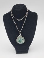 Kette mit Glasanhänger (antikes, römisches), Uri Ramot