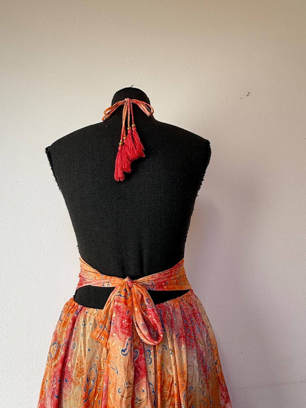 Vestiti: Boho Neckholdermaxikleid in Seidenoptik – Nuovo (secondo la descrizione) da Sigriswil venduto da ck56 4