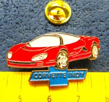 CHEVROLET CORVETTE INDY CONCEPT-CAR AUTO PIN 1986 GEPRÄGT