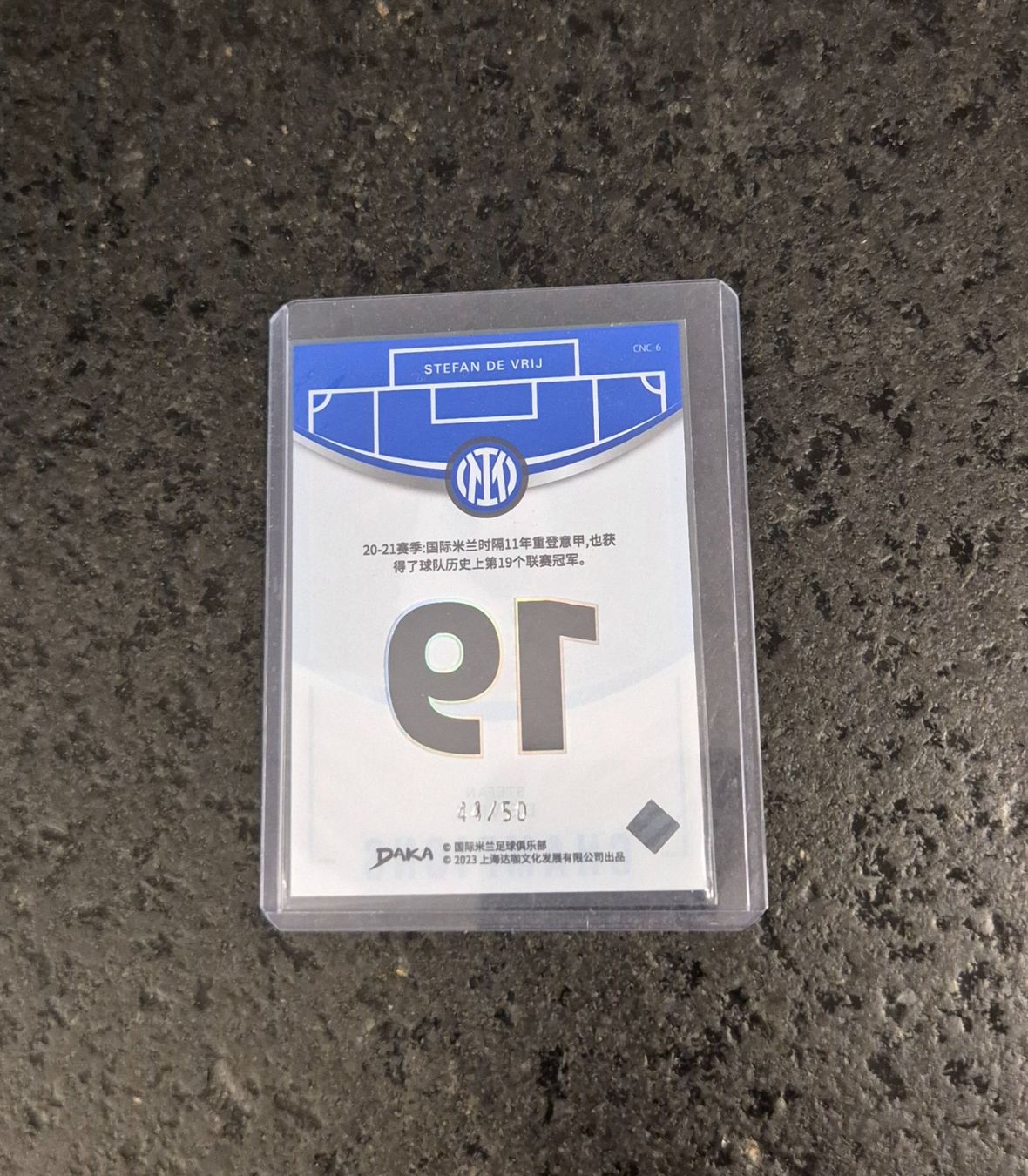 Topps Carte collezionabili: Stefan De Vrij /50 - Inter Mailand - Daka – Nuovo (secondo la descrizione) da Burg AG venduto da Danoe 1