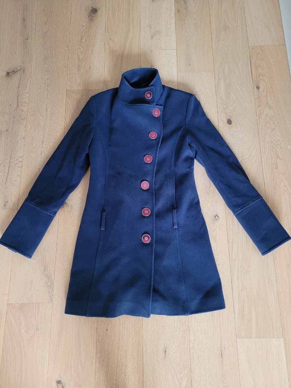 Cappotti: Mantel, Grösse 36, Marineblau – Usato da Winterthur venduto da Netta777 1