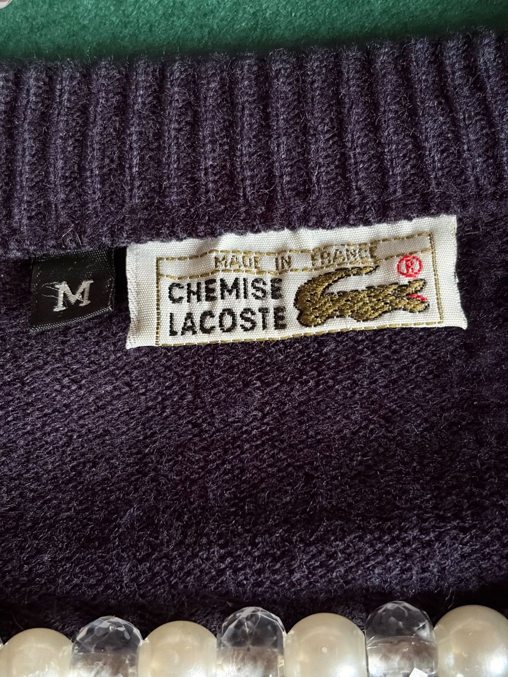 Lacoste Maglioni & Felpe: VINTAGE LACOSTE Pullover 100 % Baumwolle Gr. M / Herren/ – Usato da Interlaken venduto da Bona55 3