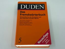 DUDEN 5 Das Fremdwörterbuch - Neuauflage