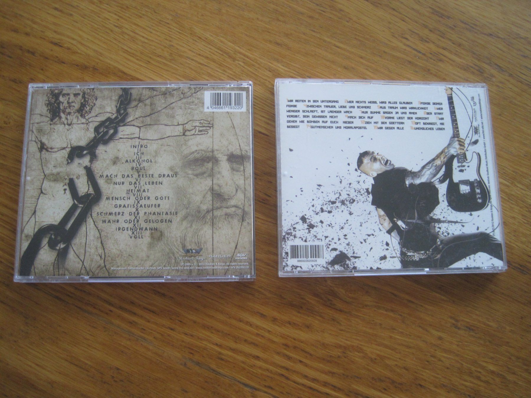 CDs: FREI WILD Feinde deiner Feinde & Mensch oder Gott   CD s LOT – Gebraucht aus Gossau SG von Noryflory 1