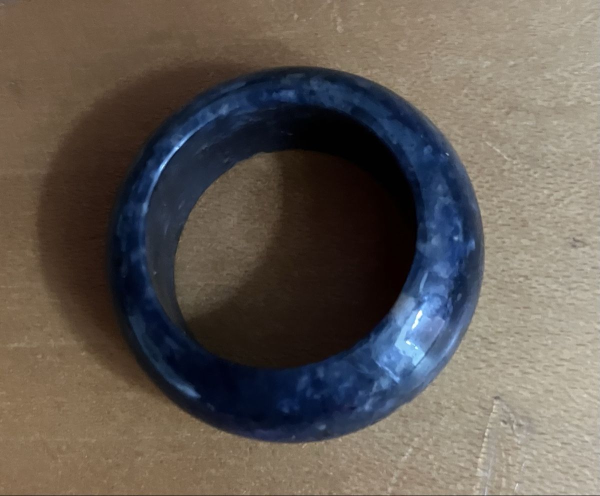 Bagues: Stein Ring Dumortierit – Neuf (Voir description) à Lyss par Punktum01 2