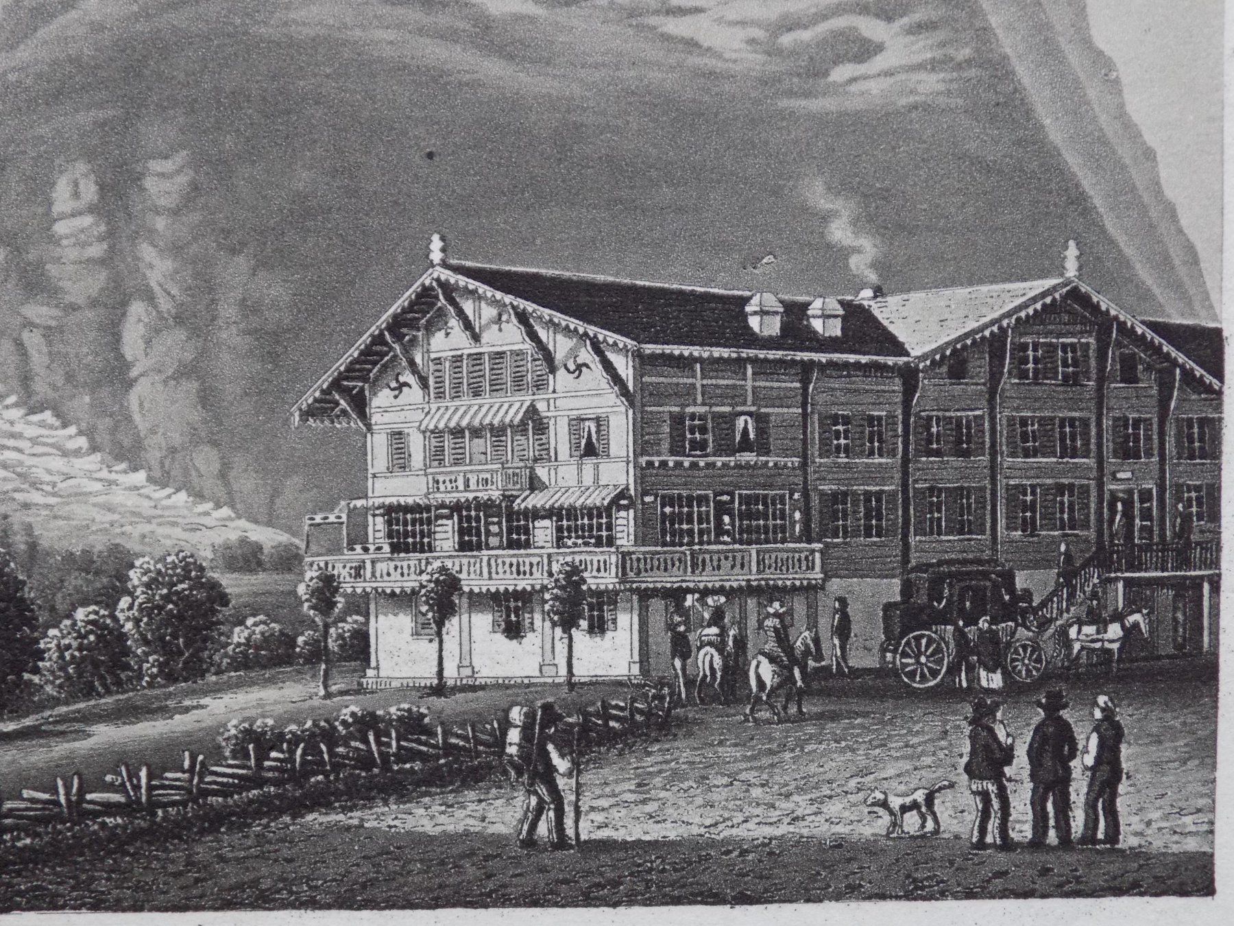 Gravures: Glacier de Grindelwald Gletscher Eiger – D'occasion à Risch par Rischli15 4