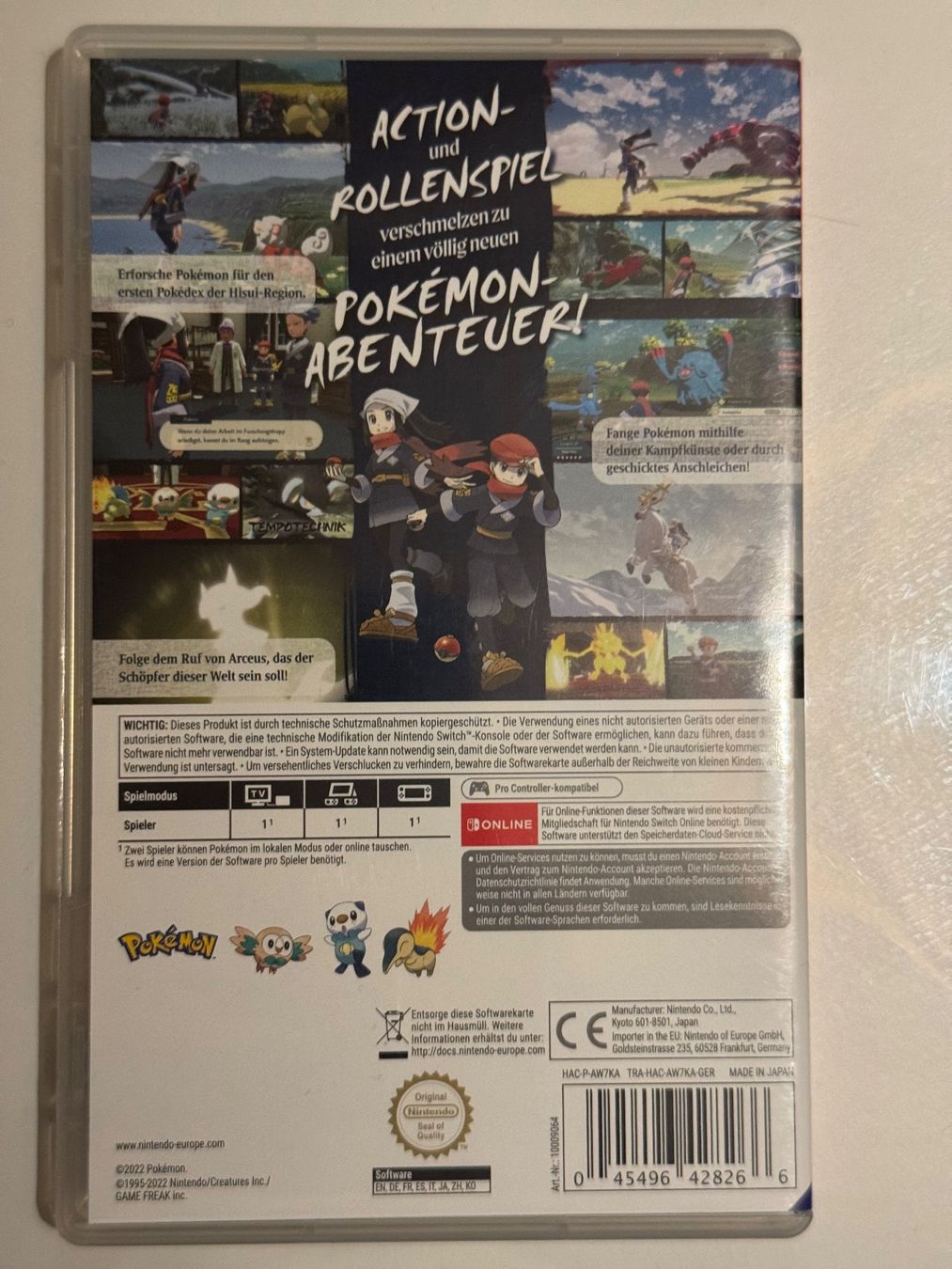 Pokémon Giochi: Pokemon Arceus - Nintendo Switch – Usato da Zürich venduto da jabo22 1