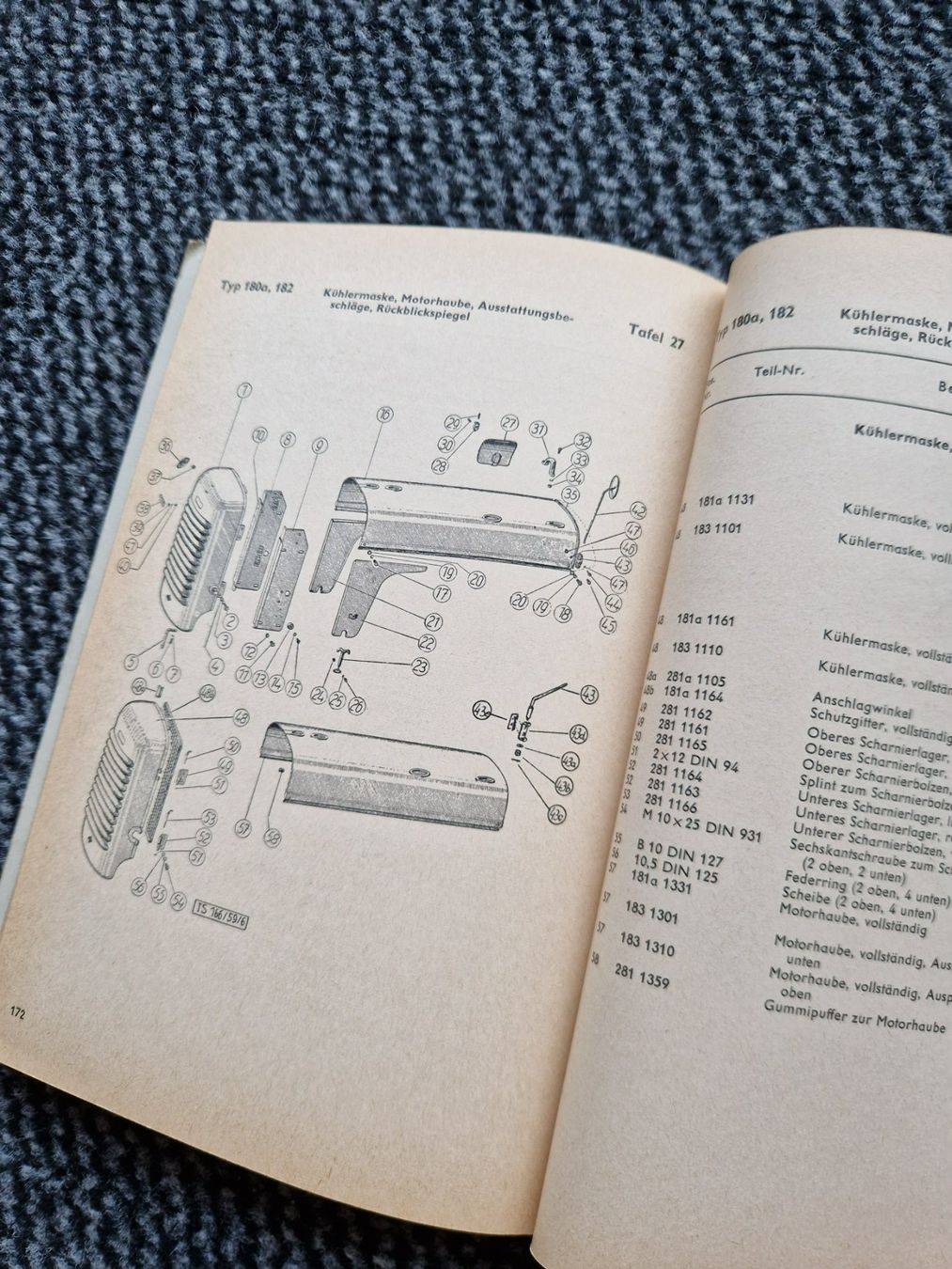 Steyr Trattori: Original Ersatzteilliste Steyr Traktor 180a + 182 – Usato da Dürnten venduto da Bachtel84 7
