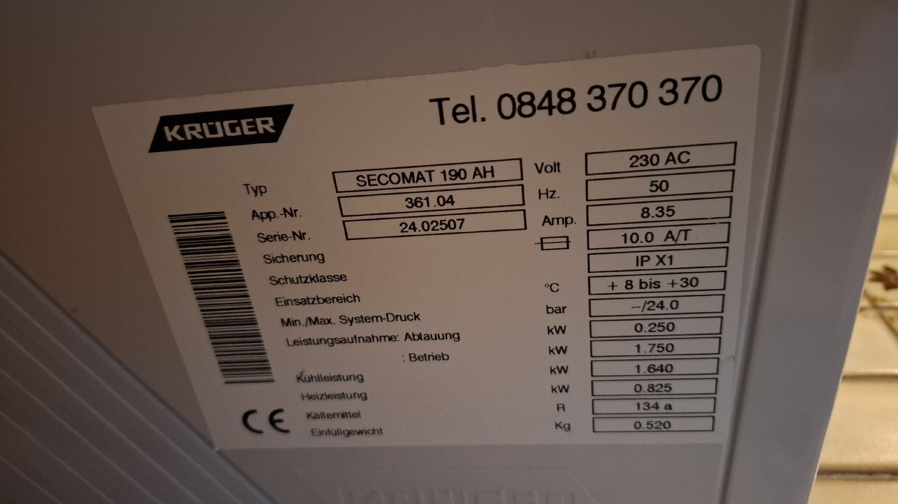 Secomat Machines à sécher: Secomat 190 / Wäschetrockner – D'occasion à Schaffhausen par Md11urs 2