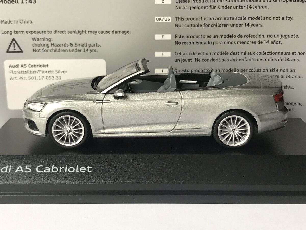 Audi Modellini d'auto: Audi A5 Cabriolet – Nuovo e nell'imballaggio originale da Flawil venduto da Imperiosud