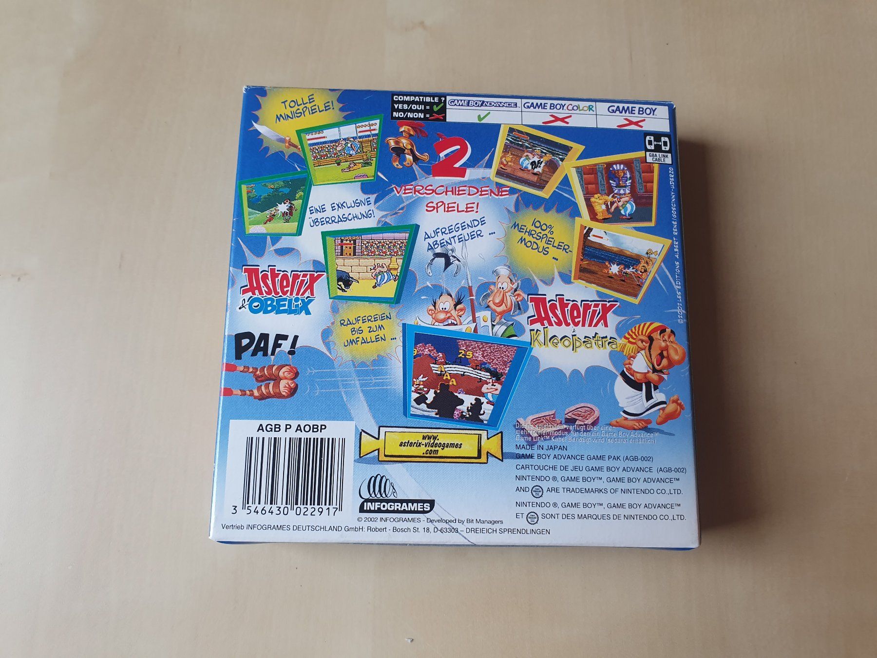 Nintendo Giochi: Asterix & Obelix Jezt gehts rund – Usato da Stansstad venduto da collectorsshop 1