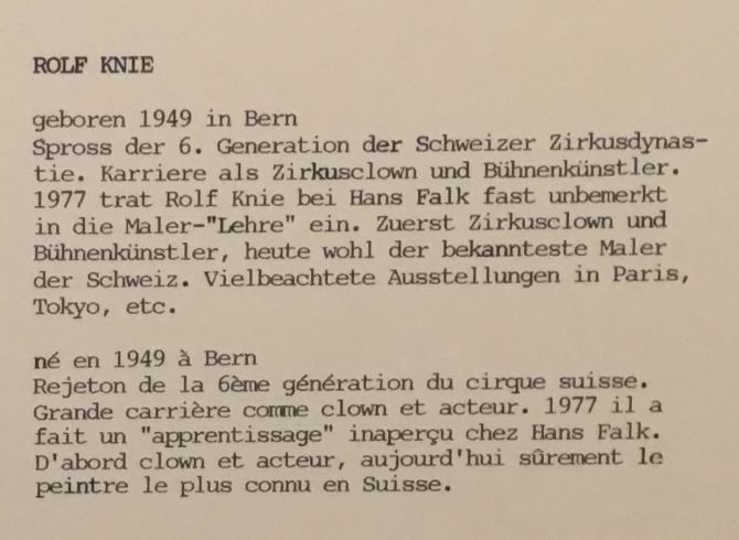 Grafica & Litografie: Rolf Knie - Drei weisse Tiger – Nuovo (secondo la descrizione) da Zuzwil SG venduto da Pawnbroker 2
