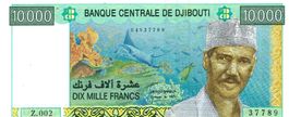 Djibouti 10000 Francs 2009 P-45 UNZ