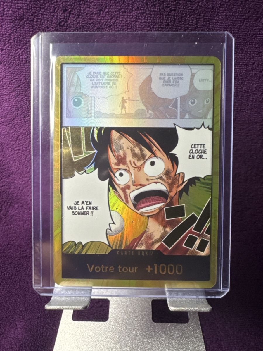 Bandai Cartes à collectionner: One Piece Don gold Luffy OP15 – Neuf (Voir description) à versoix par Thesungod