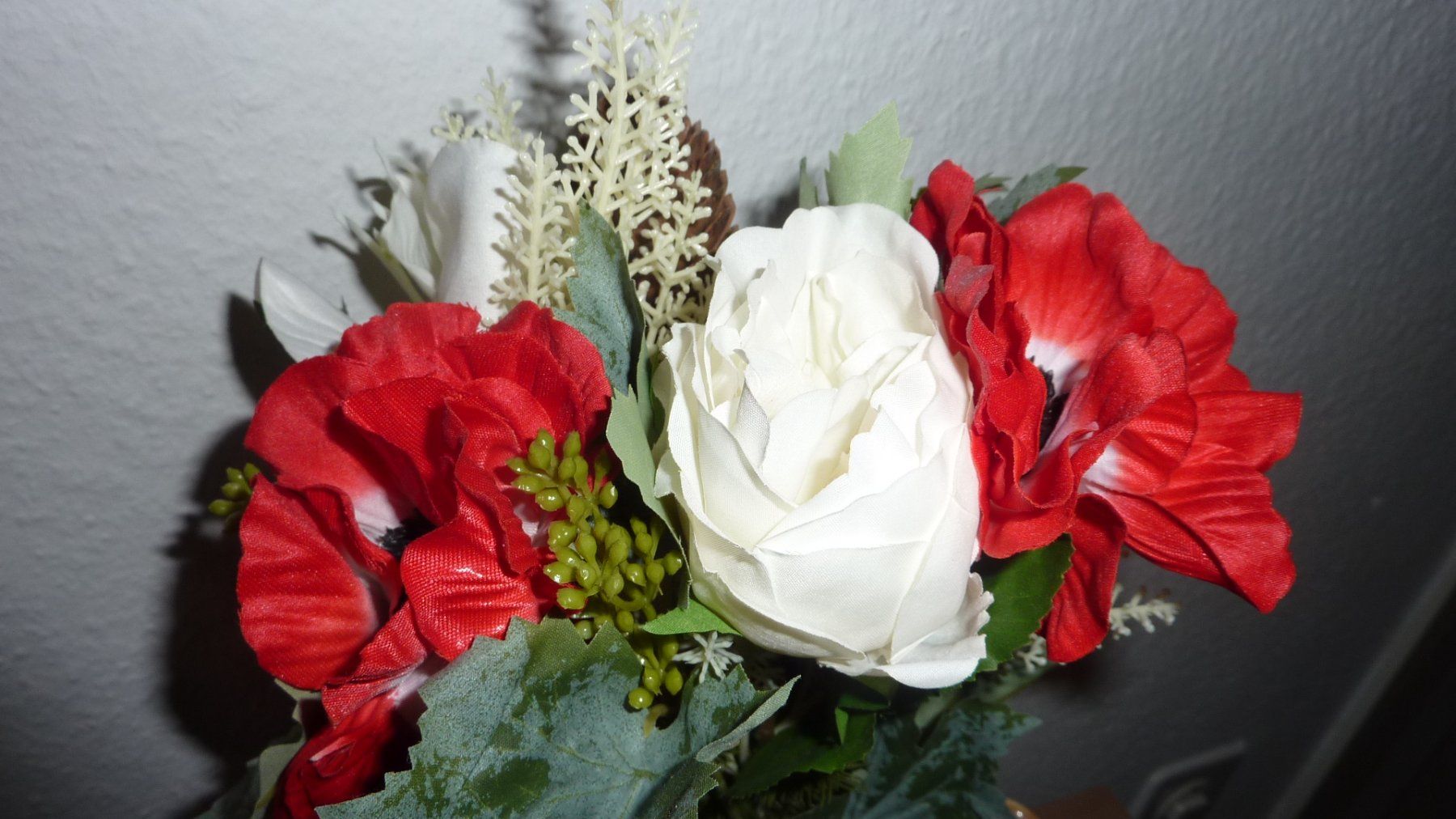 Pflanzen & Samen: vase mit künstlichen  blumen – Neu (gemäss Beschreibung) aus Füllinsdorf von pmarkus 3