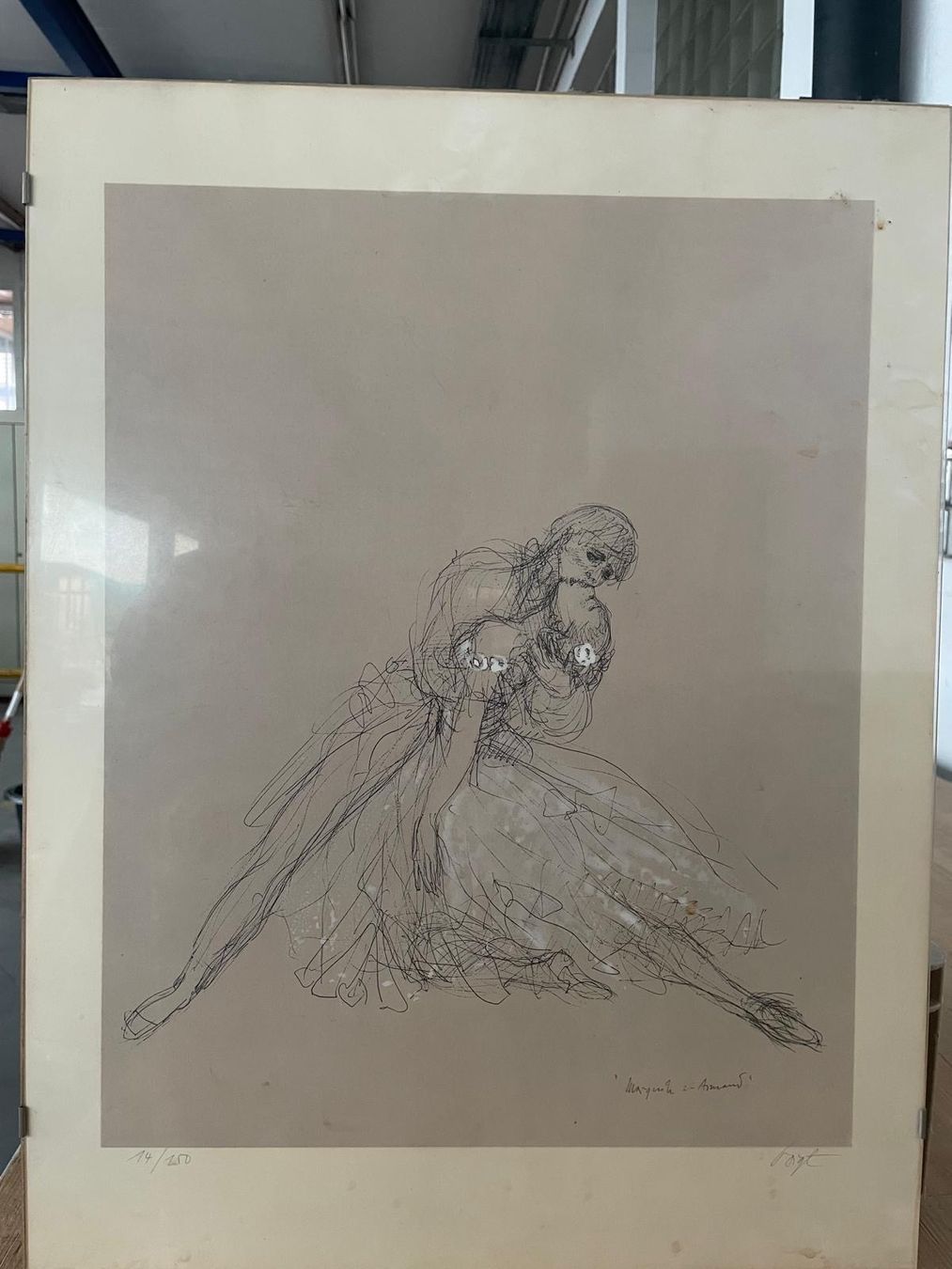 Grafica & Litografie: Lithographie Vogt 14/150, 41x54.5cm – Usato da Hitzkirch venduto da Reliko